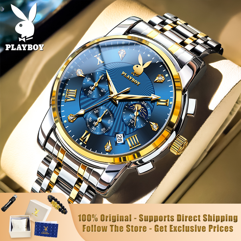 Luxury Bags Brands List - PLAYBOY 3066 Brand original authentic watches