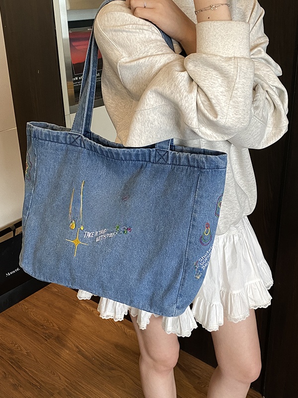 Korean Style Versatile Large C - Canvas Tote Designer incelemesi ve fiyatı