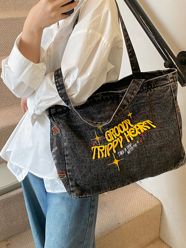 Korean Style Versatile Large C - Canvas Tote Designer incelemesi ve fiyatı