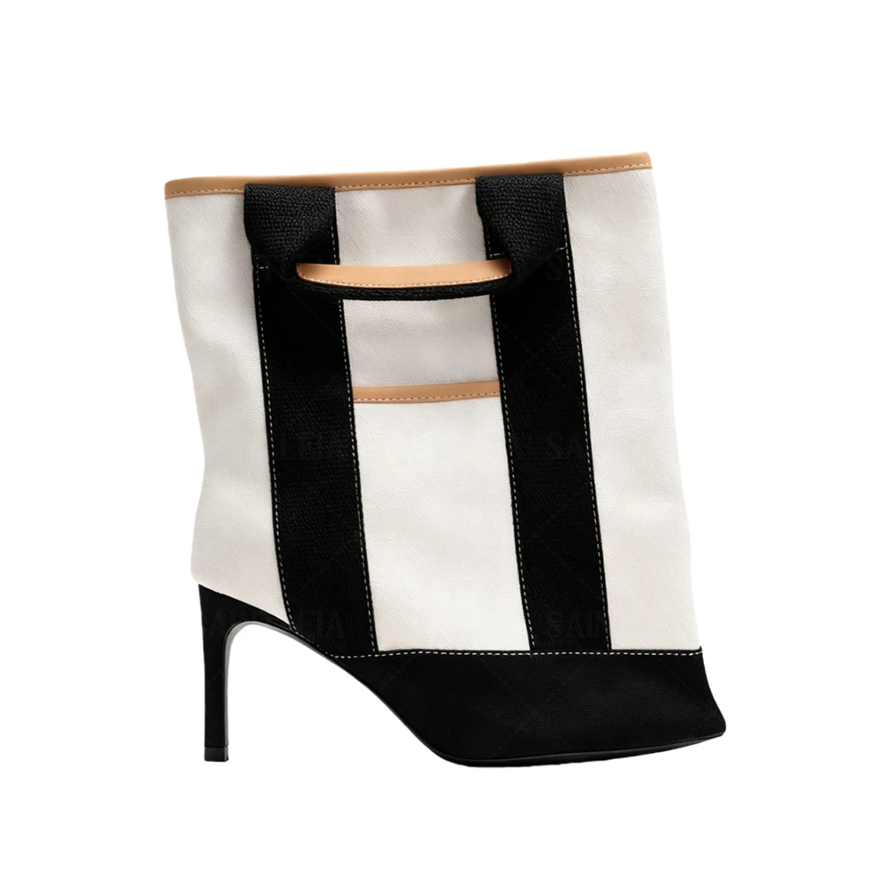 New Women's Color Block Tote B - Canvas Tote Designer incelemesi ve fiyatı