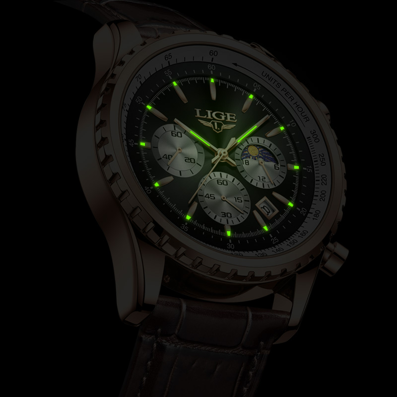 New Fashion Mens Watches LIGE  - Luxury Bags Brands List incelemesi ve fiyatı