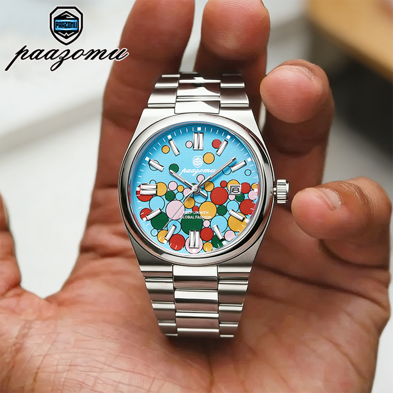 PAAZOMU Abstract Art Dial Men' - Luxury Bags Brands List incelemesi ve fiyatı