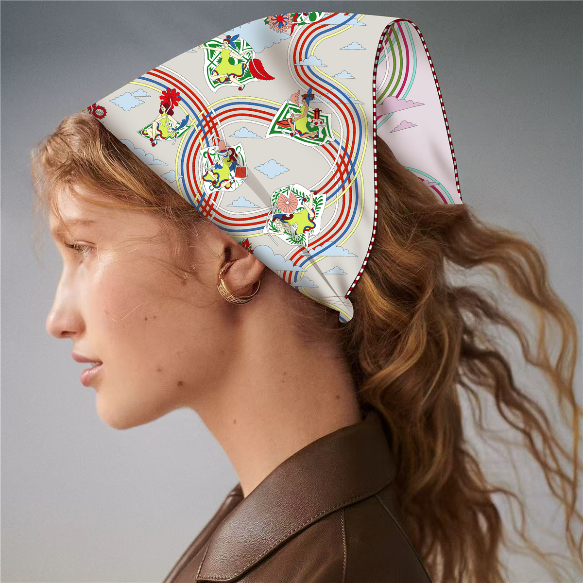 Double Faced Print Small Silk  - Luxury Bags Hong Kong incelemesi ve fiyatı