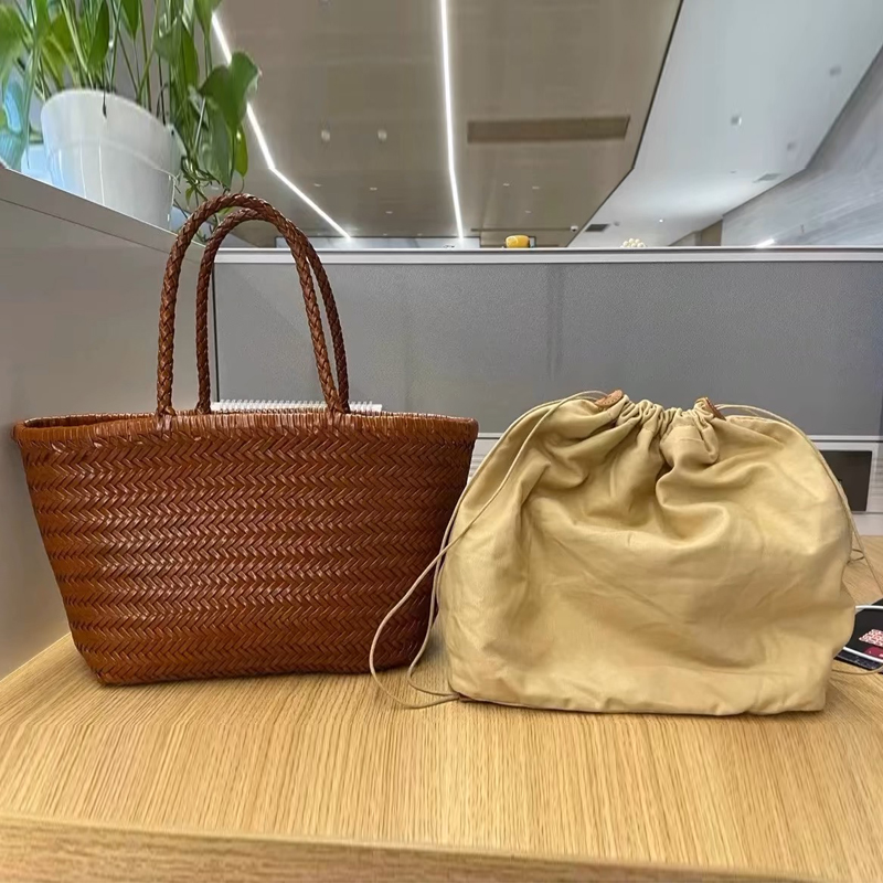 Genuine Leather Handwoven Tote - Luxury Bags Vintage incelemesi ve fiyatı