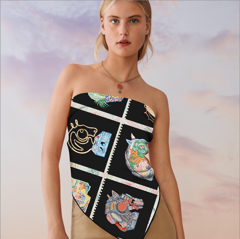 Triangle Silk Scarf Luxury Wom - Luxury Bags Hong Kong incelemesi ve fiyatı