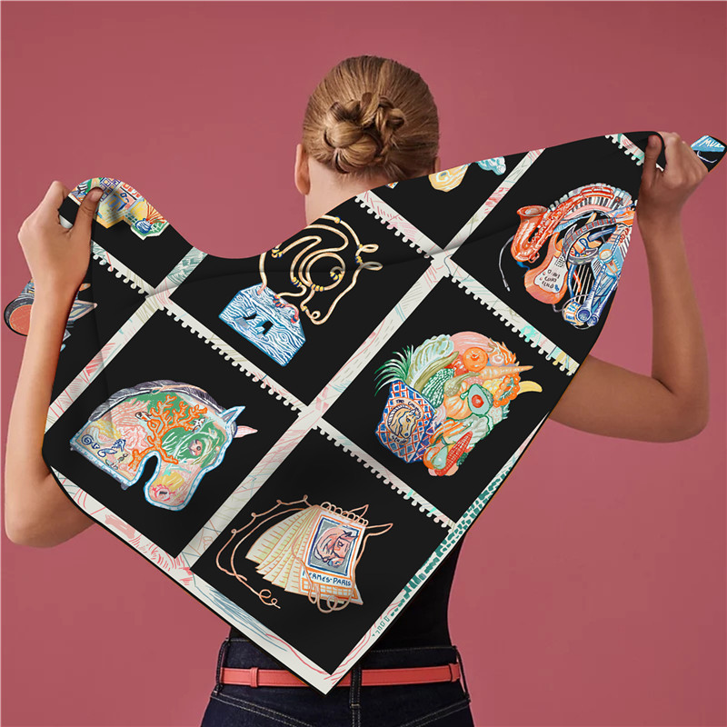 Triangle Silk Scarf Luxury Wom - Luxury Bags Hong Kong incelemesi ve fiyatı