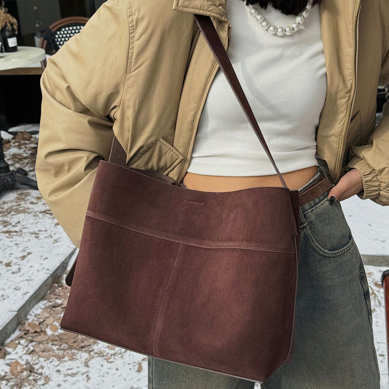 Korean Genuine Leather Tote Ba - Luxury Bags Vintage incelemesi ve fiyatı