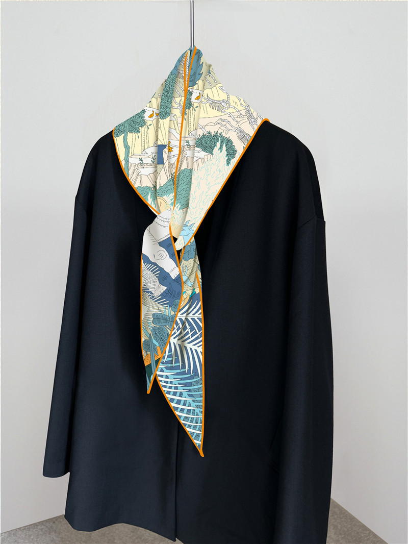 Triangle Twill Scarf Luxury Wo - Luxury Bags Hong Kong incelemesi ve fiyatı