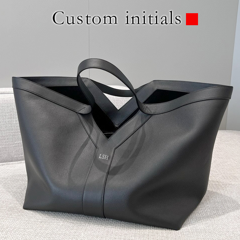 Custom Initials Oversize Tote  - Luxury Bags Vintage incelemesi ve fiyatı