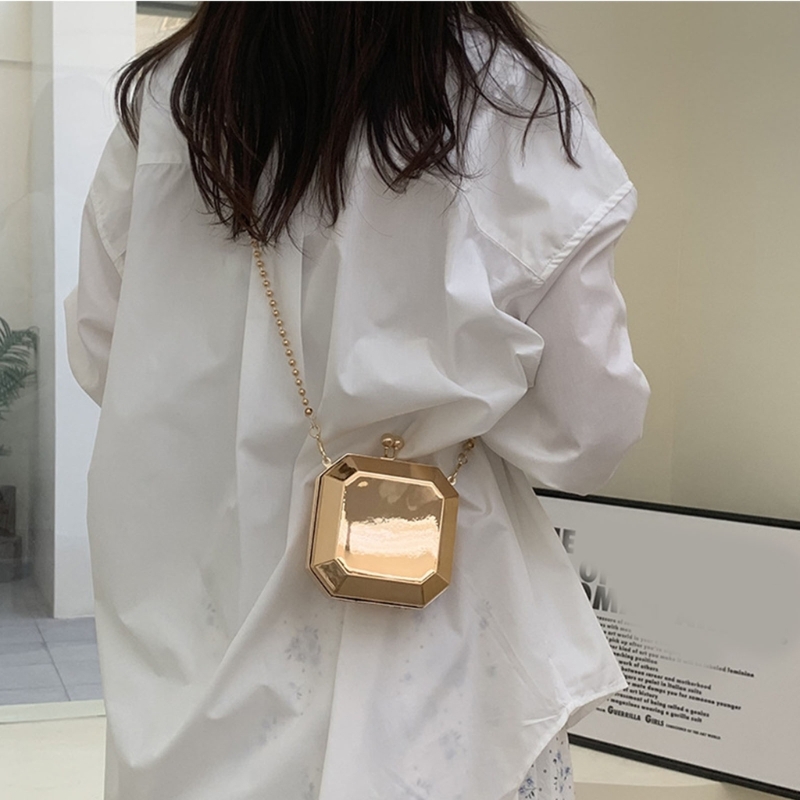 Mini Luxury Gold Party Evening - Luxury Bags Vintage incelemesi ve fiyatı