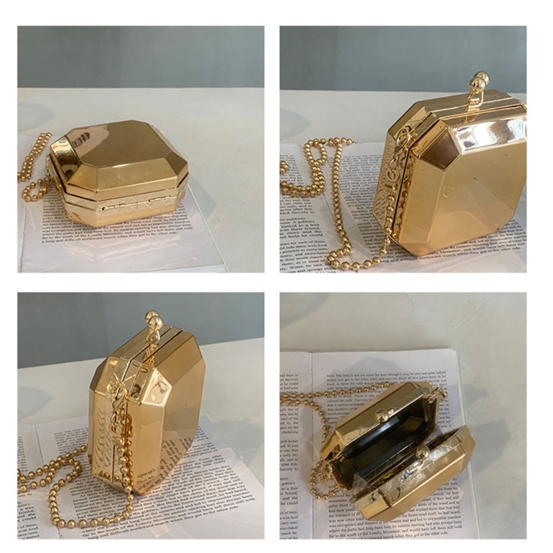 Mini Luxury Gold Party Evening - Luxury Bags Vintage incelemesi ve fiyatı