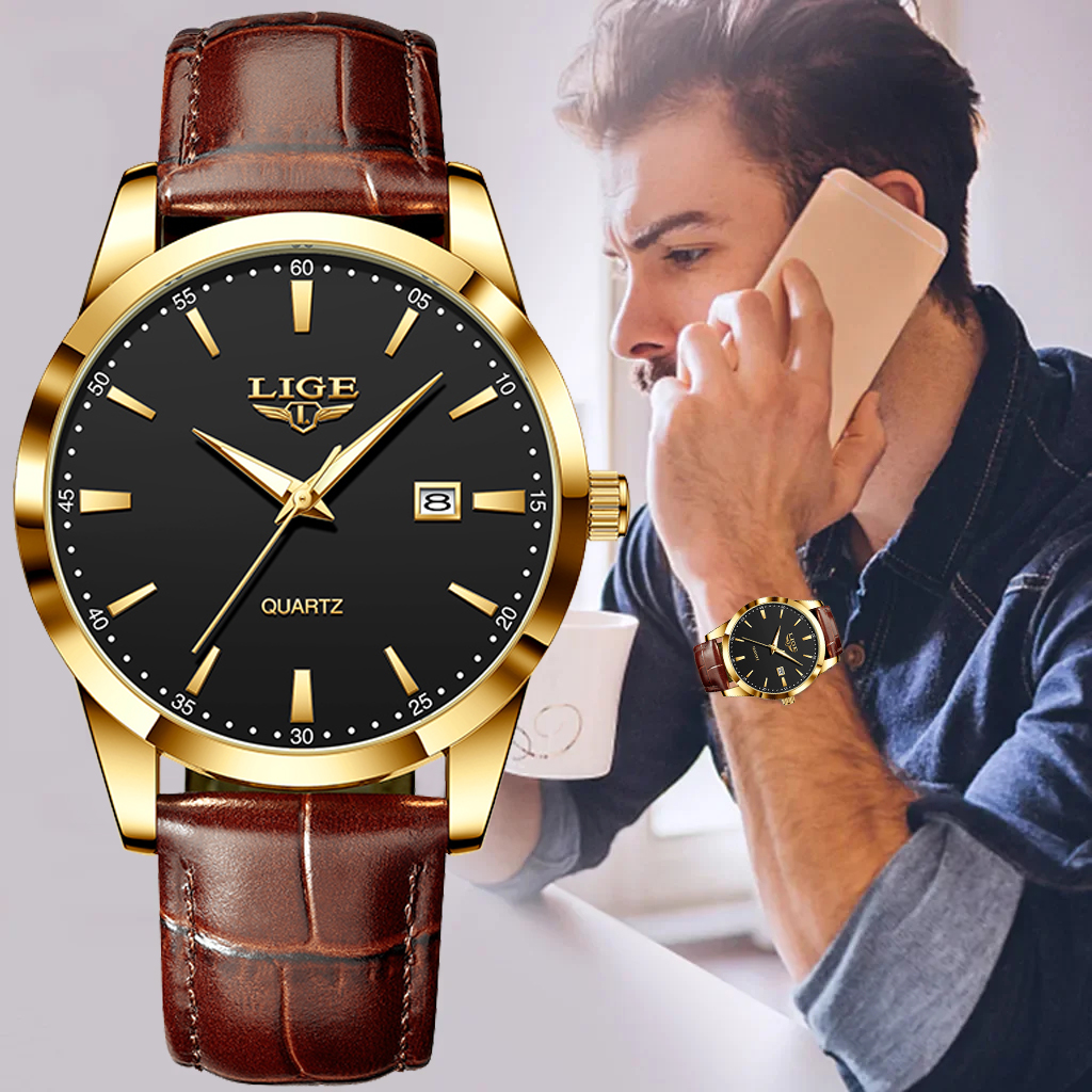LIGE Mens Watches Top Brand Lu - Luxury Bags Brands List incelemesi ve fiyatı