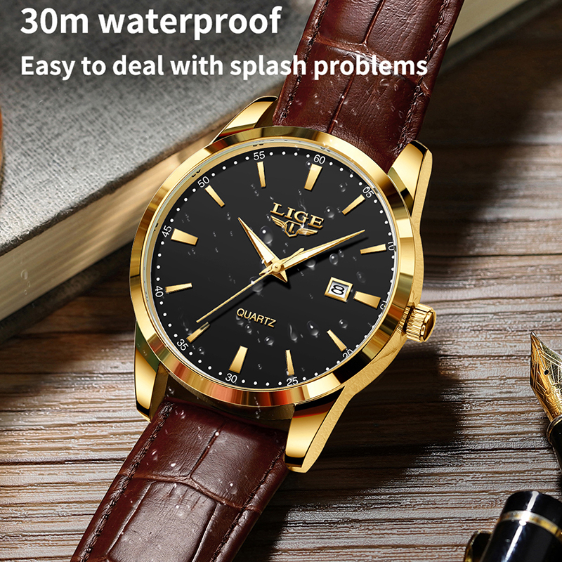 LIGE Mens Watches Top Brand Lu - Luxury Bags Brands List incelemesi ve fiyatı