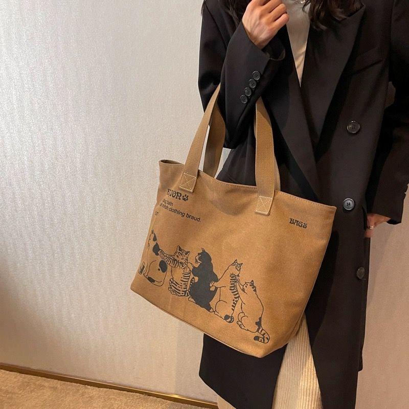 Women's Fashionable Canvas Tot - Canvas Tote Designer incelemesi ve fiyatı