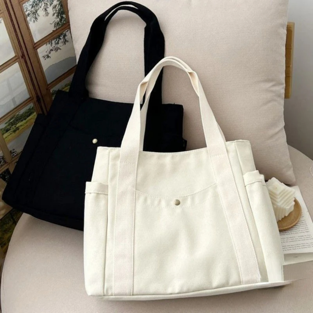 Large Capacity Canvas Tote Bag - Canvas Tote Designer incelemesi ve fiyatı