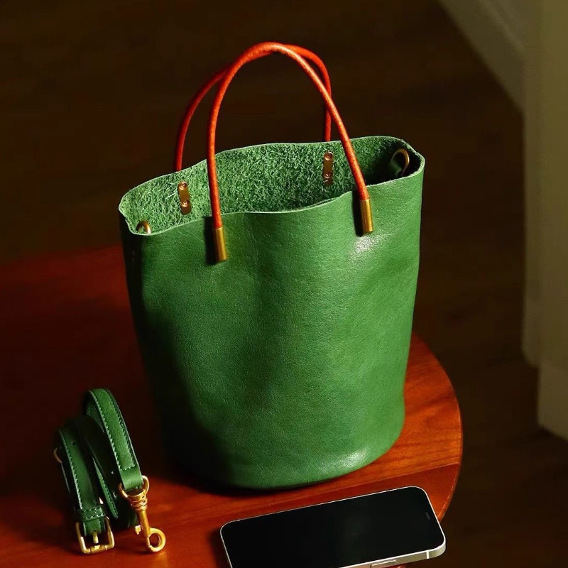 Brand Luxury Leather Green Buc - Luxury Japanese Bags Brands incelemesi ve fiyatı