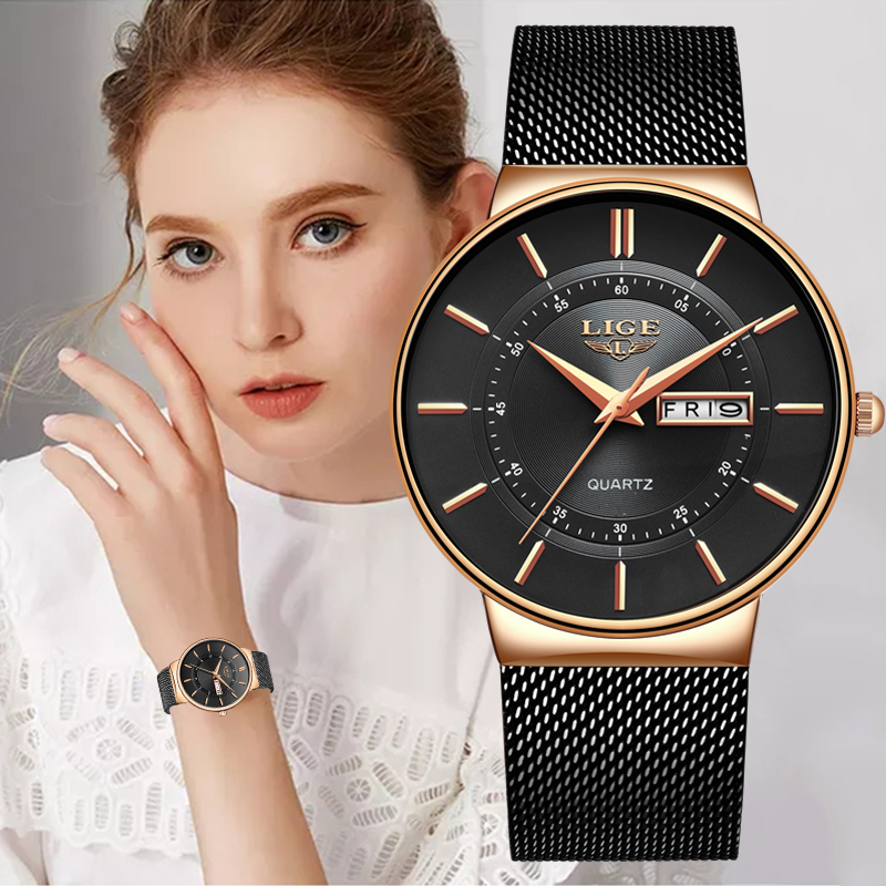 LIGE Women Watches Luxury Bran - Luxury Bags Brands List incelemesi ve fiyatı