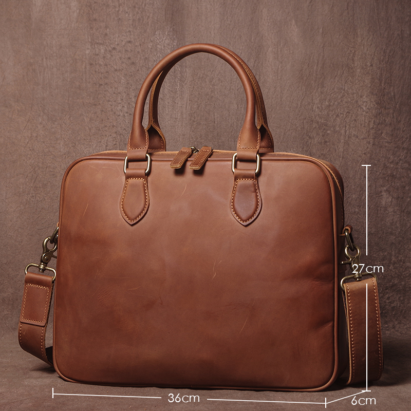 GURO Men Crazy Horse Cowhide B - Luxury Bags Vintage incelemesi ve fiyatı