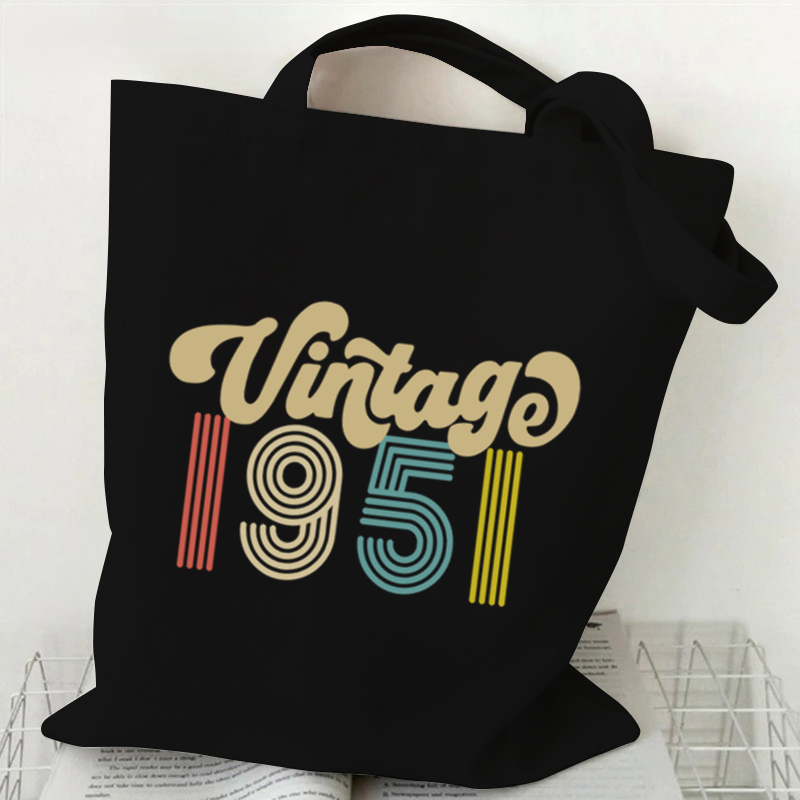 Vintage 1954 Pattern Canvas Sh - Canvas Tote Designer incelemesi ve fiyatı