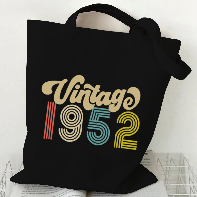 Vintage 1954 Pattern Canvas Sh - Canvas Tote Designer incelemesi ve fiyatı