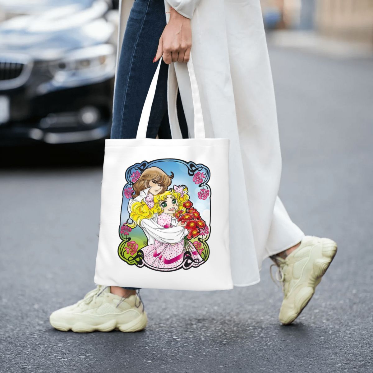 Candy Candy Anime & Terence Ca - Canvas Tote Designer incelemesi ve fiyatı
