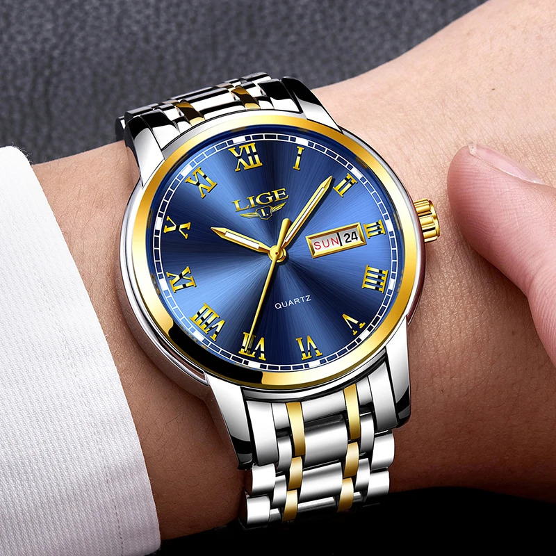 LIGE Brand Top Luxury Quartz M - Luxury Bags Brands List incelemesi ve fiyatı