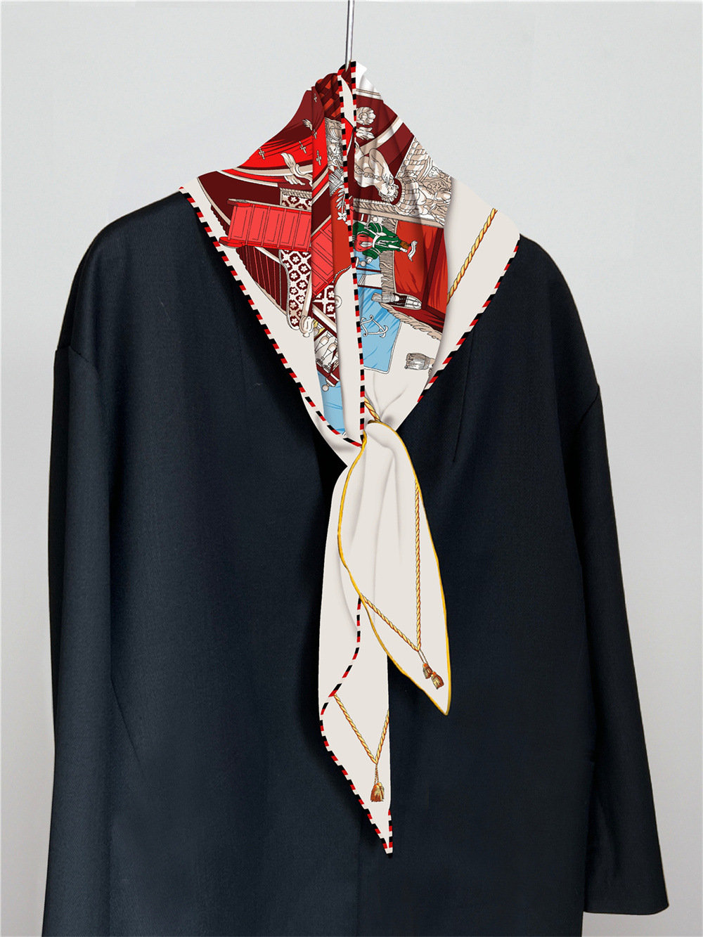 Triangle Twill Scarf Luxury Wo - Luxury Bags Hong Kong incelemesi ve fiyatı