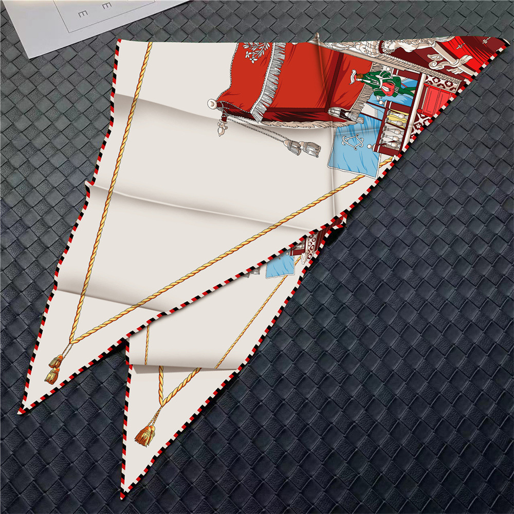 Triangle Twill Scarf Luxury Wo - Luxury Bags Hong Kong incelemesi ve fiyatı